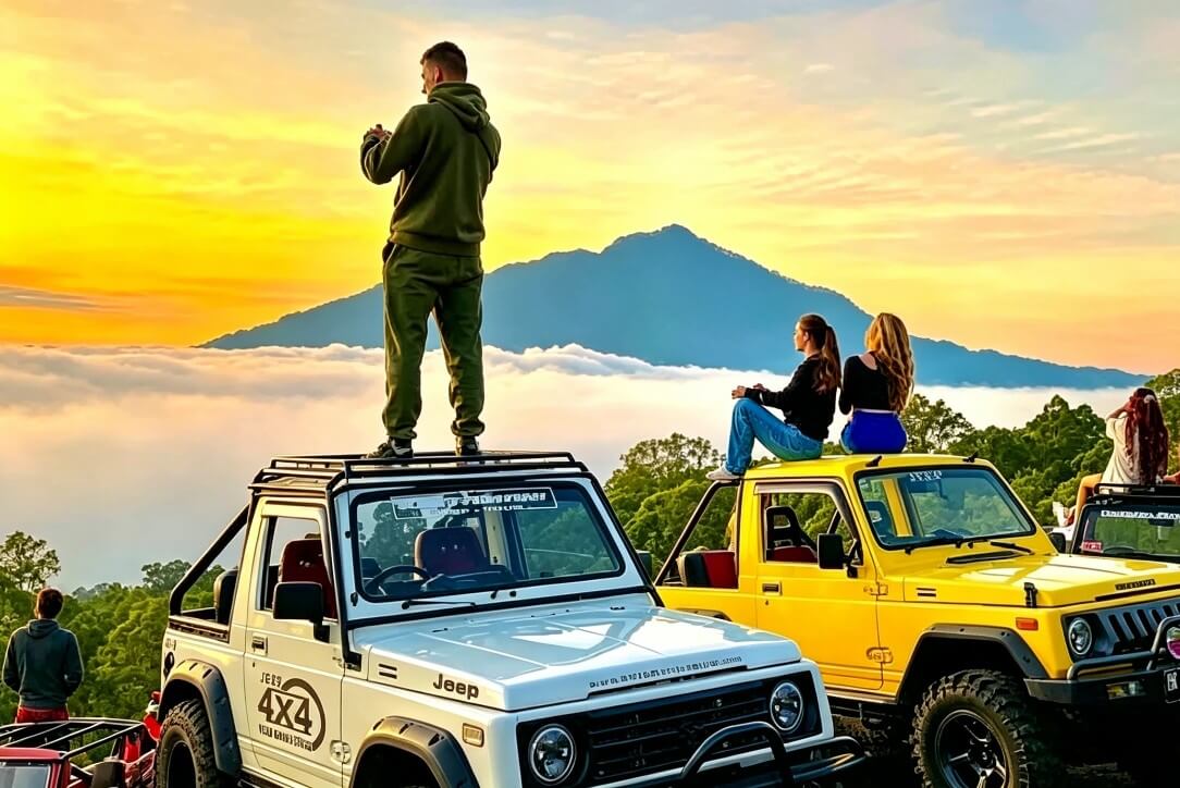 京打马尼火山日出